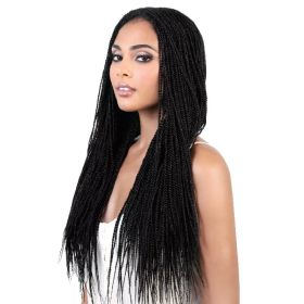 Braid Wig - 28 Inches Synthetic Hand Braided Wig For Black Women  Only Supports Self-pickup. (Option: 5391A)